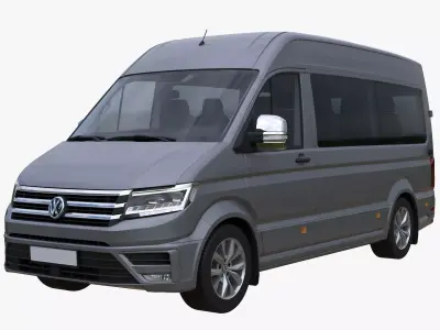 VW  Crafter 2 Passenger 3D model
