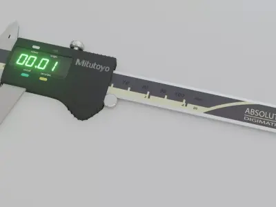 Vernier Caliper 3D model purchase