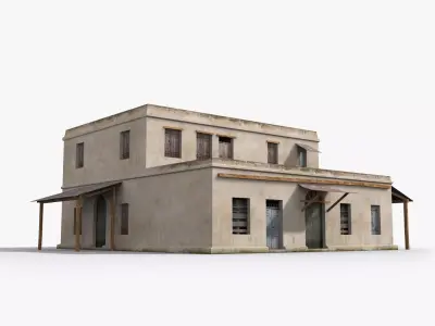Arab xx11 Low-poly 3D model