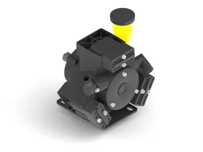 Membrane pump Comet APS-41 3D model