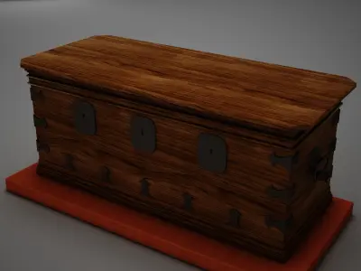 Treasure Chest 3D model