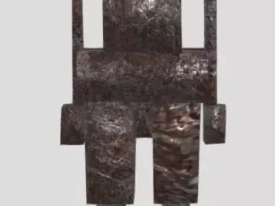 Un metal Free 3D model