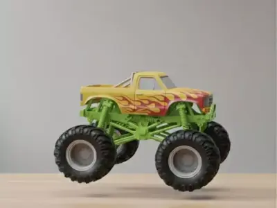 Monster truck  3D print model