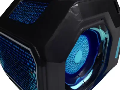 Futuristic Energy Core Device 3D model