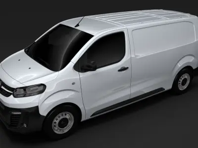 Opel Vivaro Van L2 2020 3D model