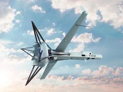  Shield AI MQ-35 V-BAT Drone 