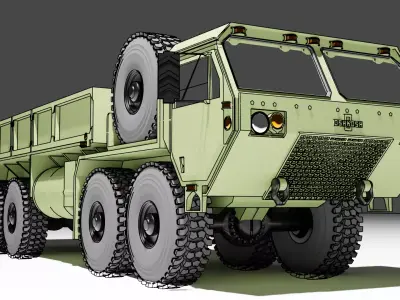 M997 Hemtt Oshkosh truck 3D print model