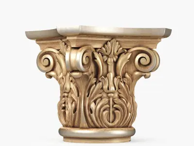 Column Capital 3D model purchase