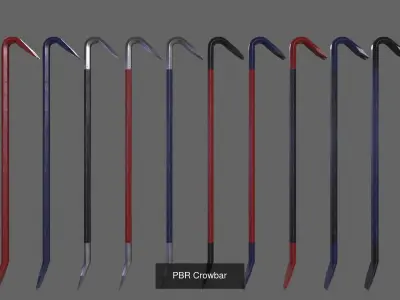 PBR Weapon V2 3D Model Pack