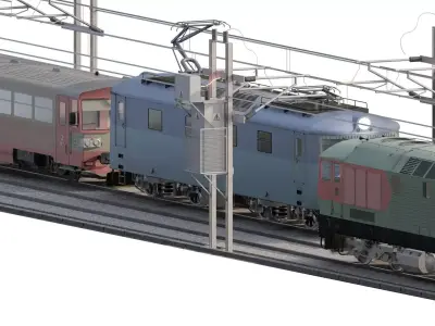 British generic diesel trains 3D model