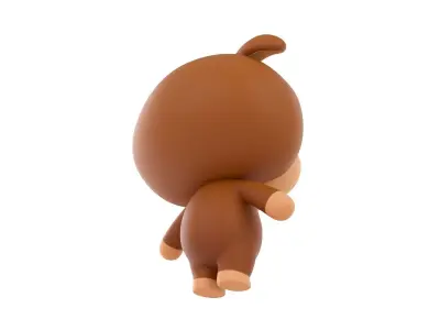 Character037 Bulldog 3D model