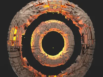 Angel Code Ascention ring 3D model