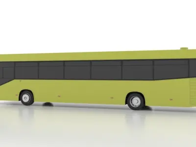 MAN A60 SL262 MANAS Low Low-poly 3D model