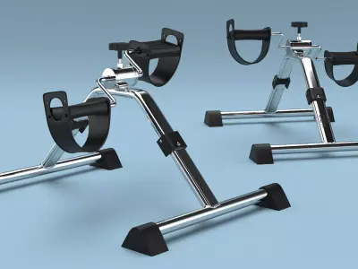 Portable Pedal Exerciser 3D model