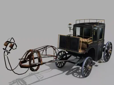 Carriage 02 3D model