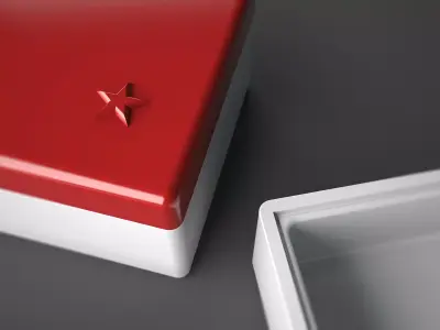 Gift box 3D model purchase