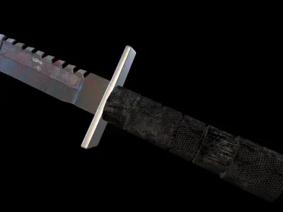 Army Knife Fbx  3D model