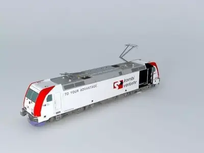 Bombardier - TRAXX F140 AC2 / Kombi Verkehr livery Free 3D model