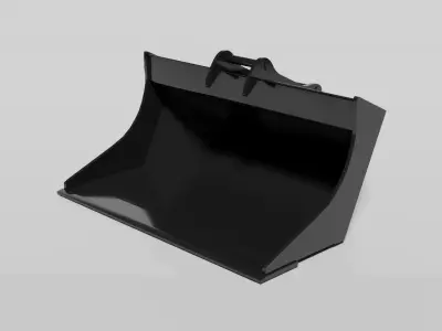 JST Nordic Line 20-25 Ton Grading Bucket Low-poly 3D model