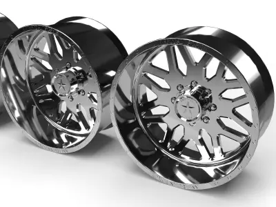 American Force AFW B02 Trax SS - Multiple Lug Options 3D model