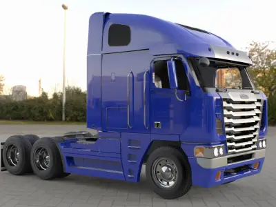 Freightliner Argosy 2017 Low-poly 3D model