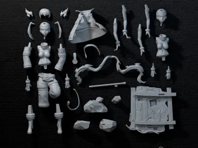 Tamaki STL Ready for 3D Printing 3D print model
