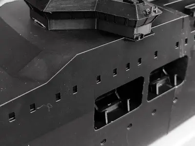 Ship KV Jan Mayen W310 3D Printable  3D print model