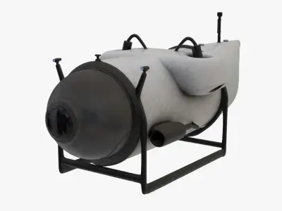 Mini Submarine 3D model