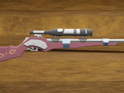 thieves weapons Low-poly 3D model