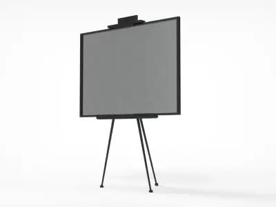Outdoor Advertising Stand V8 3D model