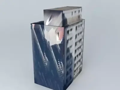 Construction in 1030, Belgium Free 3D model