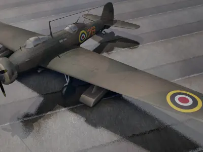 Vickers Wellesley Mk-1 3D model