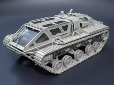 Ripsaw EV3-F4 High-Poly 3D model