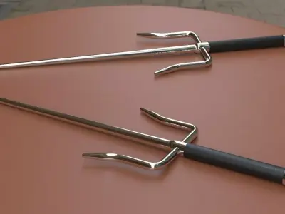SAI Martial Arts Weapon 3D model