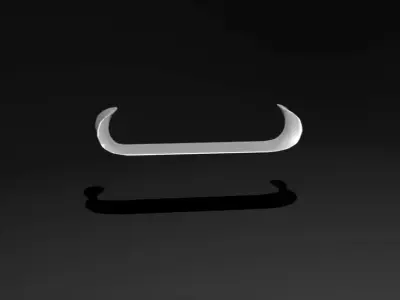 Roux Retractor Low-poly 3D model