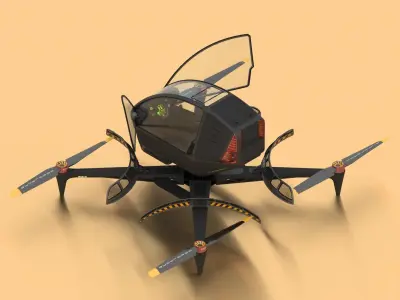 DJI CONCEPT DRONE 3D model