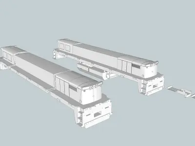 GE MATE HO and N Scale 3D Printable 3D print model