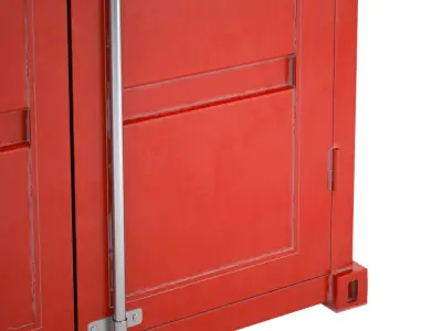 Sea Container wardrobe 4 COLORS 3D model