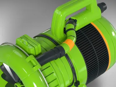 Jobsite Blower 3D model