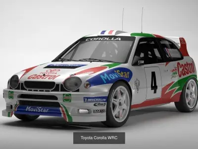 Special cars 3D Model Pack