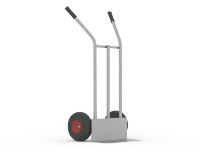 Heavy Duty Hand Truck  3D model