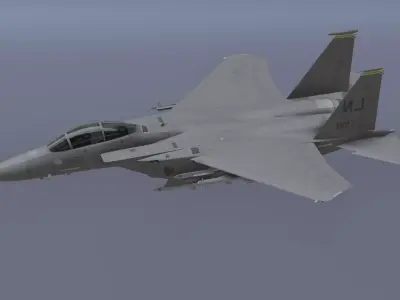 F-15E Strike Eagle Low-poly 3D model purchase