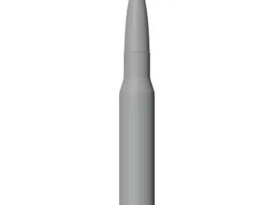 Rifle Bullet 3D model