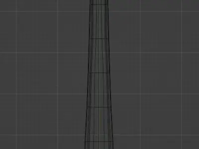 Sword Low-poly 3D model 21