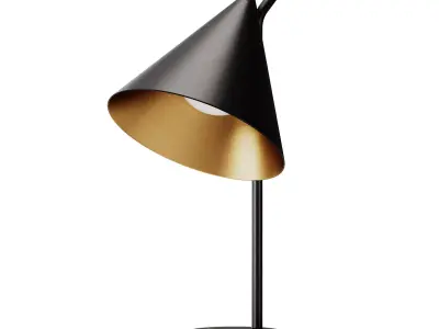 Robin Rubi Metal Table Lamp 3D model