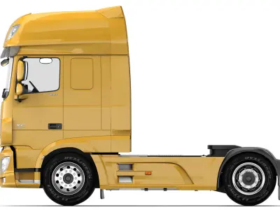 DAF XF 106 460 2016 3D model