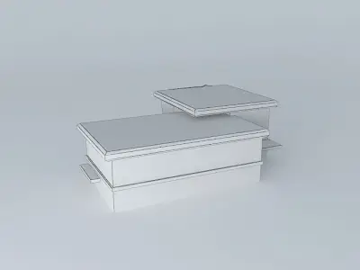 Super Fiat dealership Free 3D model