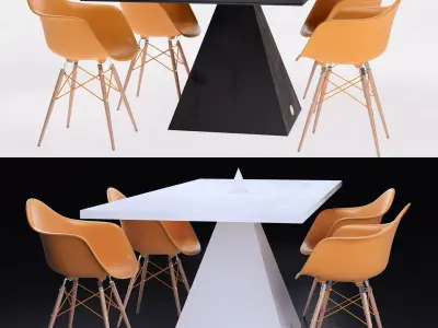 Tetra Table  3D model