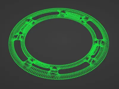 HIFIMAN SUNDARA REPLACEMENT EARPADS FRAMES 3D print model