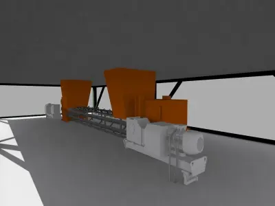 concentrate product bin 3D model